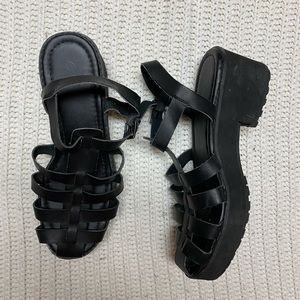 90s styled sandals